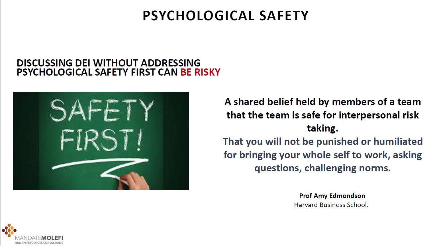 Nene Molefi Psychological safety is essential to talk about DEI.JPG